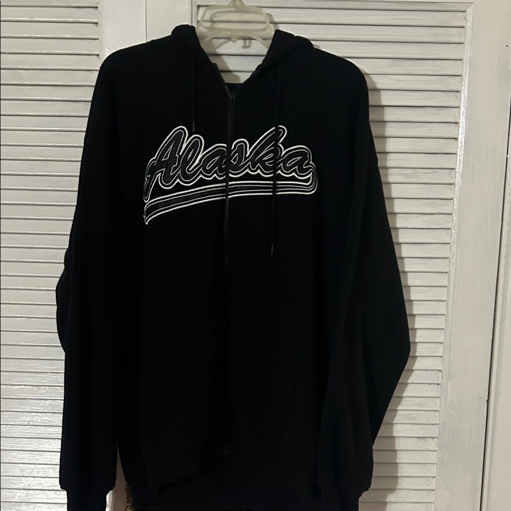 Alaska Men's Black Hoodie